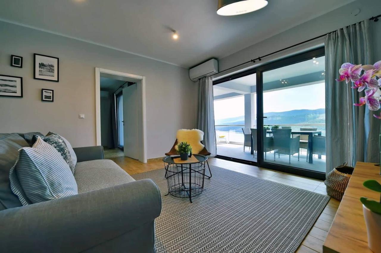 Apartment Vanilla I With Beautiful Seaview Rabac Eksteriør bilde